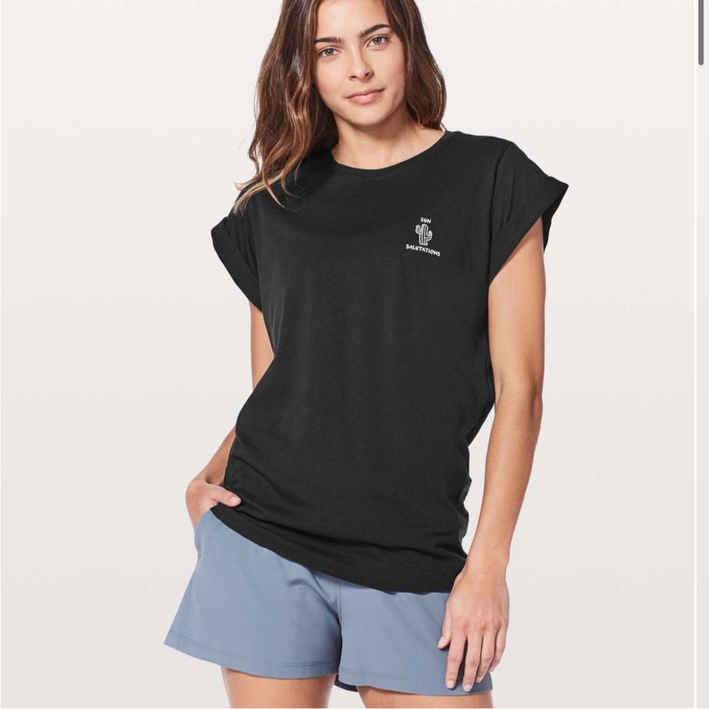 Lululemon Roll Around Tee | Sun Salutations - 8